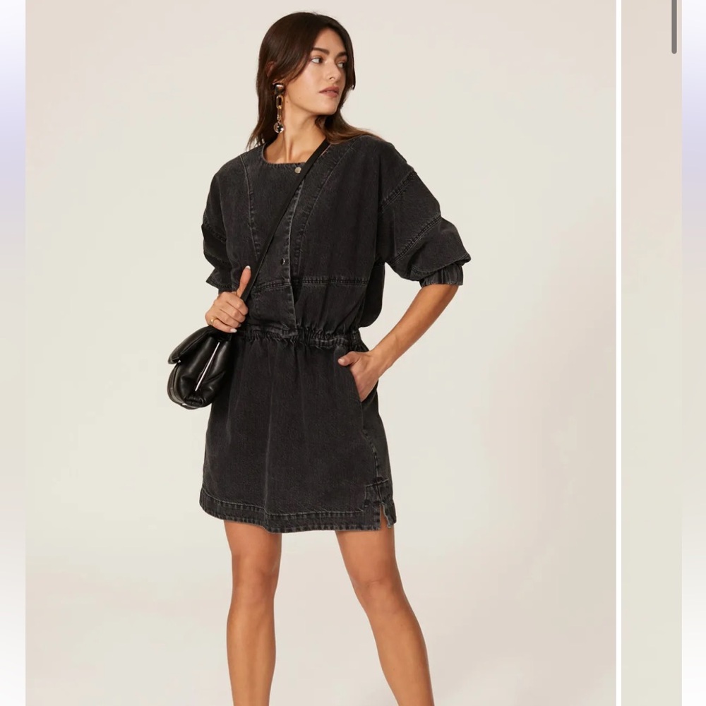 Top Rated Rachel Comey Holt Charcoal Denim dress